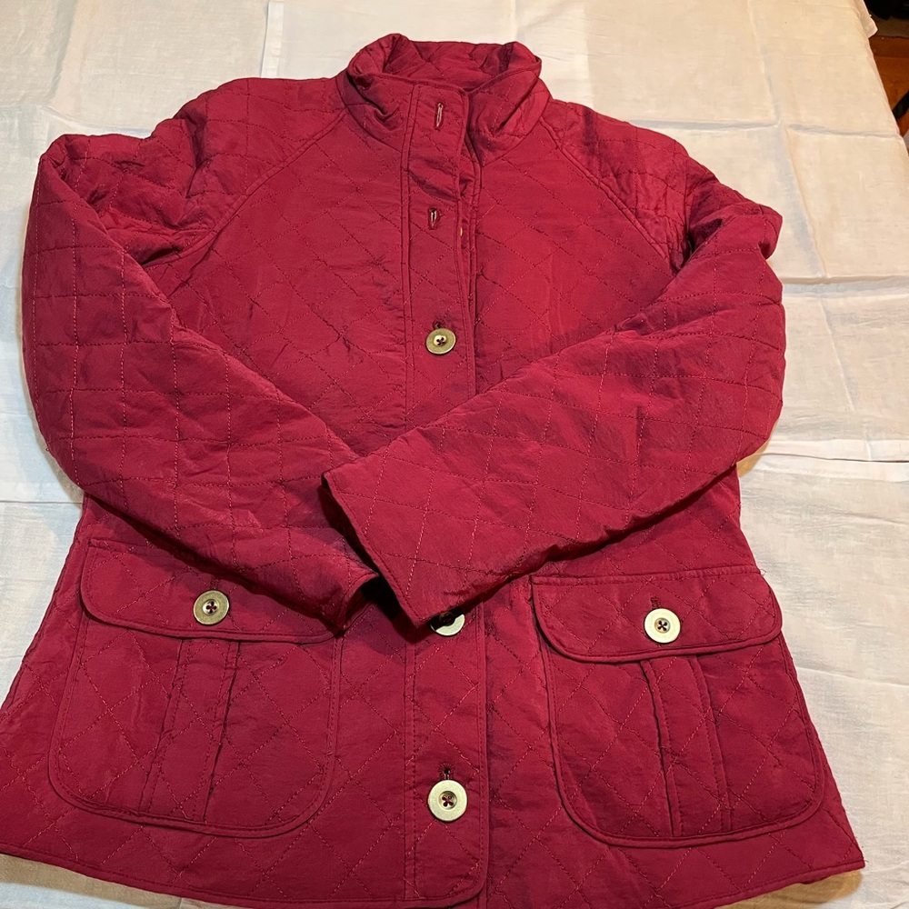 Motto Women's Quilted Jacket - Red size Xs